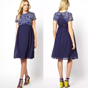 ASOS Maternity Beaded Dress